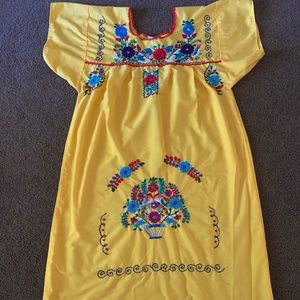 Small Mexican traditional dress